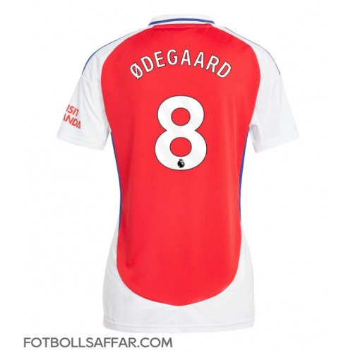 Arsenal Martin Odegaard #8 Hemmatröja Dam 2024-25 Kortärmad